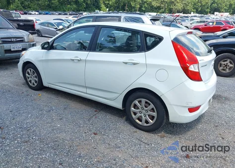 2012 Hyundai Accent Gs z USA, uszkodzony, nr VIN KMHCT5AE4CU016044